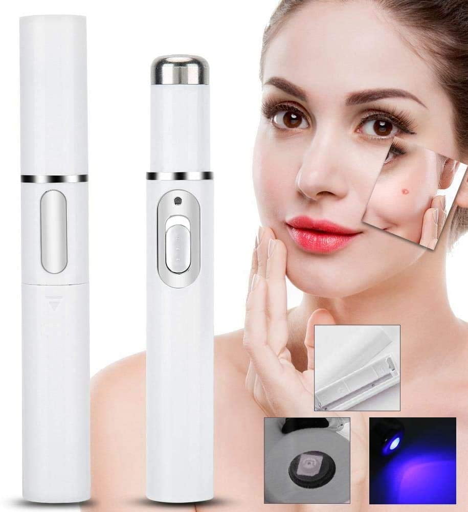 Blue Light Therapy Pen for Spider Veins Acne Removal Pen Scar Wrinkles