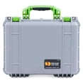 thumbnail image 4 of New Pelican Silver & Lime Green 1450 with Foam., 4 of 4
