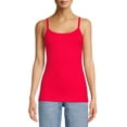thumbnail image 5 of No Boundaries Ribbed Cami Top, 1 or 5-Pack, Women's, 5 of 5