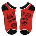 thumbnail image 4 of Stranger Things Logos Casual Ankle Socks for Men 5-Pack, 4 of 8