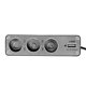 thumbnail image 3 of Divisor De Encendedor De Cigarrillos Para Coche De 1 A 3 Enchufes Con Adaptador De Cargador Usb Dc 12-24V Adaptador De Corriente Para Coche Encendedor Methold VI006115-00, 3 of 5