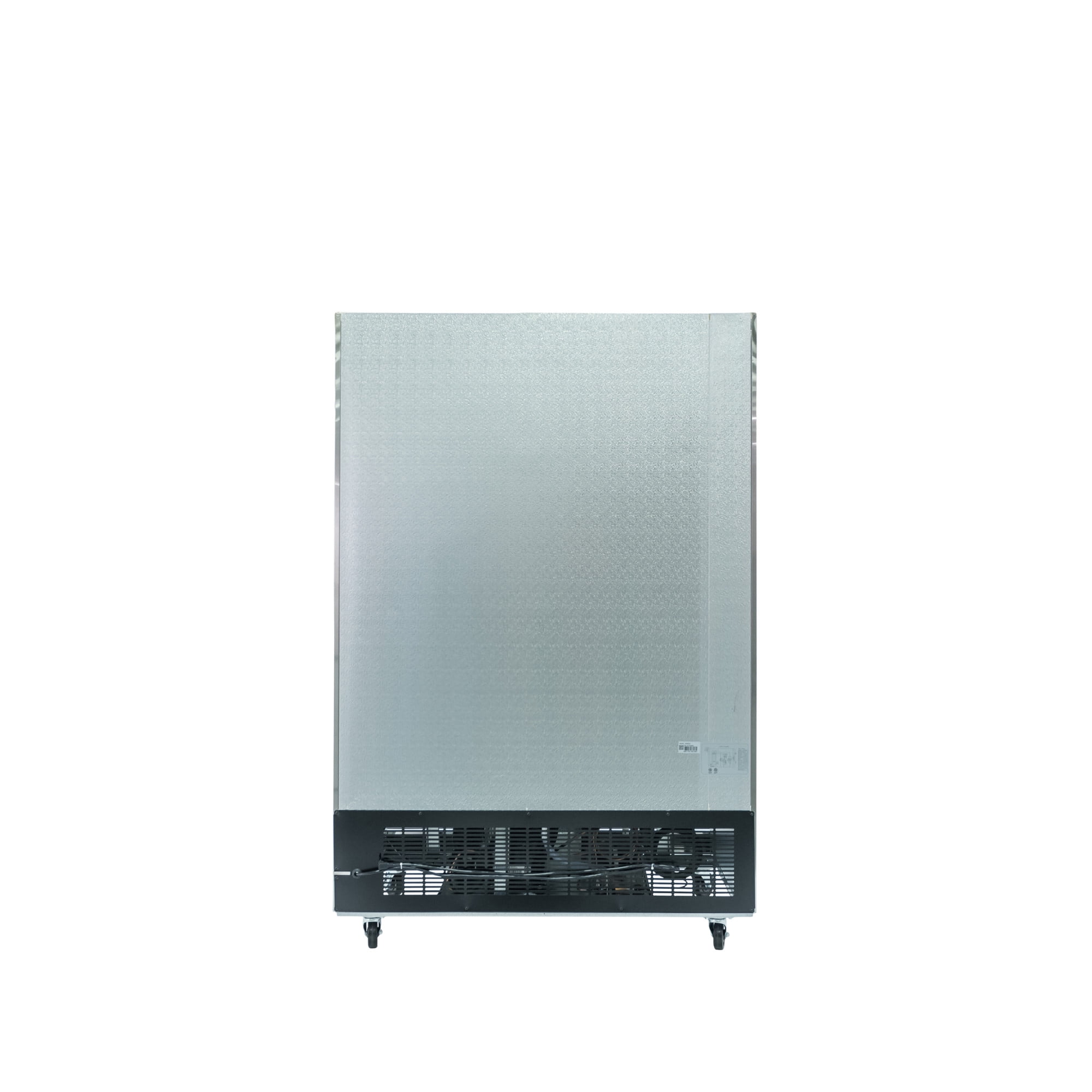 Norpole 54 in. W 48 cu. ft. 2-Glass Door Reach-In Commercial Refrigerator in Stainless in Stainless Steel