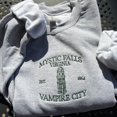 thumbnail image 2 of Mystic Falls Vampire City Embroidered Sweatshirt, 2 of 4