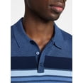 thumbnail image 4 of George Men's Sweater Polo Shirt with Short Sleeves, Sizes S-3XL, 4 of 5