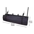 thumbnail image 3 of Car Trunk Organizer, Backseat Hanging Large Storage with Adjustable Straps, Waterproof Collapsible Cargo Bag with 4 Pockets, Sturdy Space Saver Frees Trunk Floor for SUV, Truck, MPV, 3 of 6