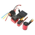 thumbnail image 2 of segolike Brushless Motor, 60A ESC Programming Card Set heat sink, Metal Steering Gear, RC 4300kv, 2 of 8
