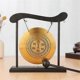 thumbnail image 3 of Mini Desktop Gong Table Wind Chime Percussion Instrument Cymbals Gongs with Mallet for Home Decor H, 3 of 5