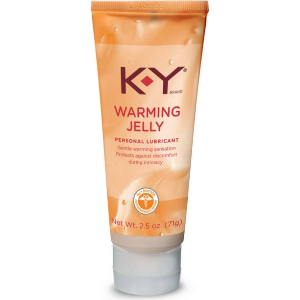 3 Pack KY Warming Jelly Lubricant, 2.5 oz