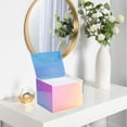 thumbnail image 4 of Caja de almacenamiento de toallas faciales Watpot Acrylic Rainbow, 4 of 7