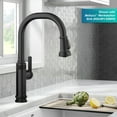 thumbnail image 3 of KRAUS Allyn Industrial Pull-Down Single Handle Kitchen Faucet in Matte Black, 3 of 7