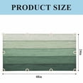 thumbnail image 3 of Turquoise Ombre Fluorescent Light Covers, Farmhouse Vintage Wooden Striped Magnetic Light Covers for Ceiling Lights, Fluorescent Ceiling Shade Filters for Classroom Bedroom Office 4x2Ft x 1PCS, 3 of 8