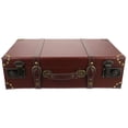 thumbnail image 1 of BRIGHTFUFU Valise de Rangement Décorative Marron pour Articles Ménagers 1Pcs, 1 of 8