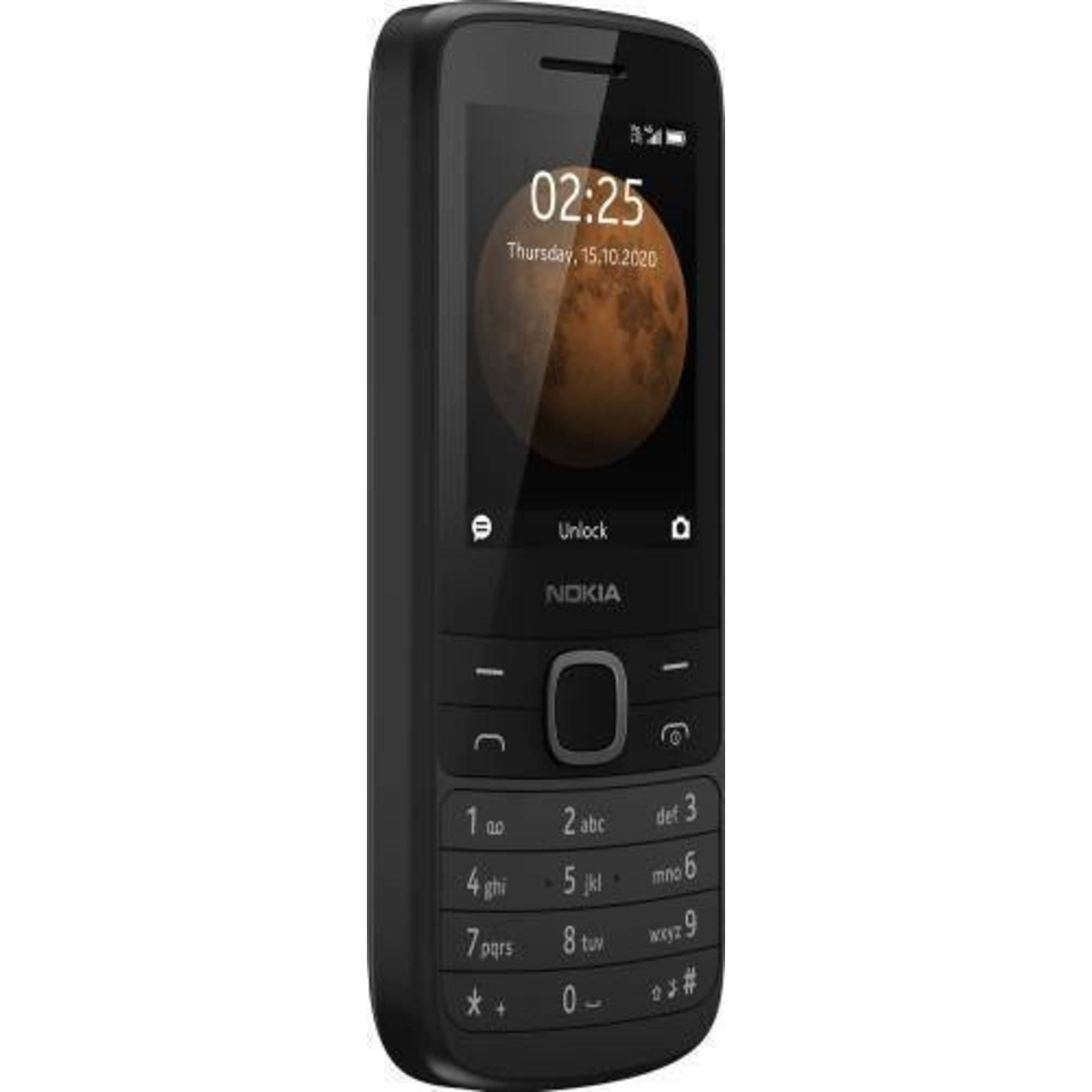 Nokia 225 4G TA-1282 GSM Unlocked Phone, Black - image 3 of 4