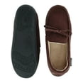 thumbnail image 3 of Isotoner Microsuede Moccasin Slipper with Whipstitch (Men's), 3 of 4