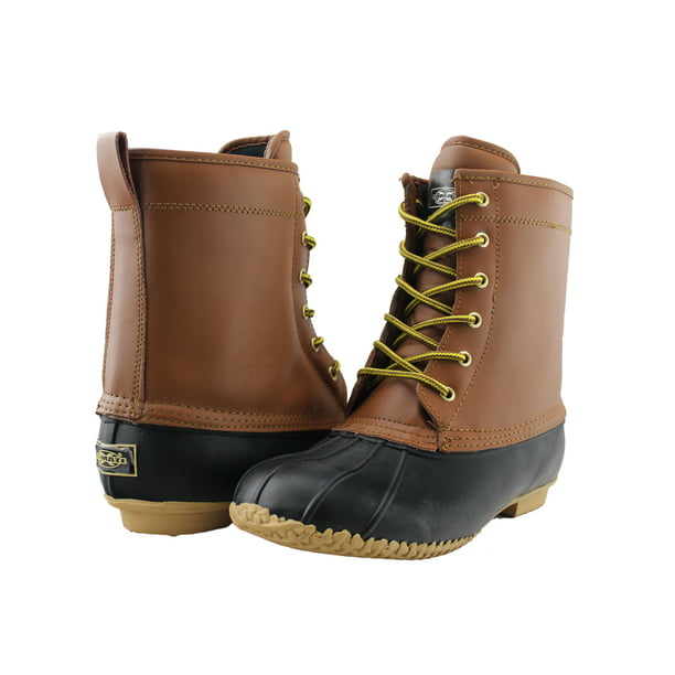 Tanleewa - Non slip Men Snow Boots Waterproof Insulated Leather Men ...