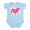 Sky Blue, variant on CafePress - Old English Bulldog Infant Bodysuit - Baby Light Bodysuit, Size Newborn - 24 Months