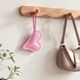 thumbnail image 6 of Heart Shaped Pu Bag Charm Cute Keychain Purse Charms Cute Bag Charms for Handbags Purses Backpacks Cars Car Ornament Pendant Keychain Purse Charm Hanging Compact Space Saving, 6 of 7