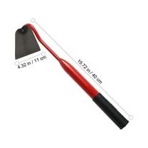 Tineasur Small Garden Hoe Planting Weeding Ergonomic Handheld Tool 1Pack