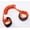 Orange, variant on Anti Lost Wrist Link, Toddler Leash Kid Leashes Babies Wrist Safety Harness,Toddlers Safety Strap for Outdoor Travel