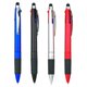 thumbnail image 1 of Juego de 4 bolígrafos prácticos con rotación única de 3 colores y lápiz óptico., 1 of 7