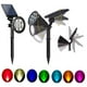thumbnail image 2 of Luz de punta de tierra para lámpara de césped al aire libre 7LEDs operada con energía solar yeacher luz al aire libre, 2 of 7