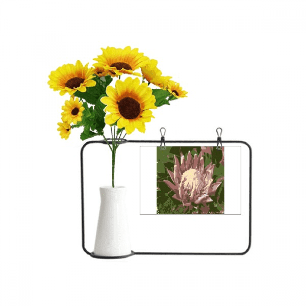 South Africa Lily Brodiaea Artificial Sunflower Vases Bottle Blessing