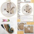 thumbnail image 5 of asddcavvf Scene Embroidery Kit Christmas Kits Beginner Embroidery Kit For Adults DIY Embroidery Kit For Home Room Knitting Needles Set, 5 of 5