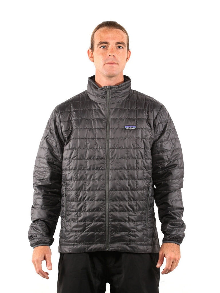 patagonia nano puff jacket forge grey
