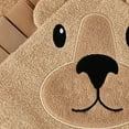 thumbnail image 4 of Hudson Baby Infant Cotton Animal Face Hooded Towel, Lion, One Size, 4 of 4