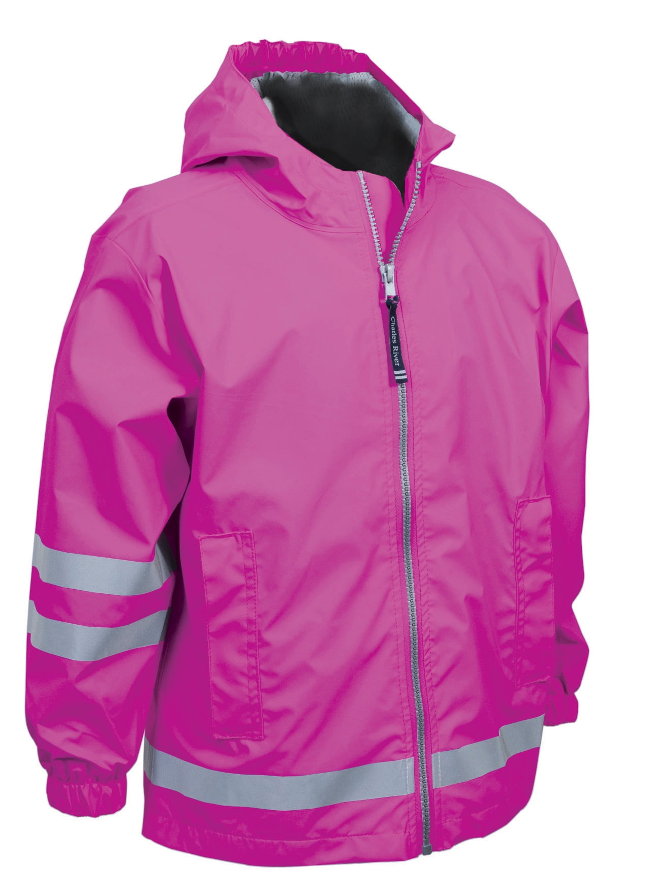 New Englander Rain Jacket in Hot Pink 