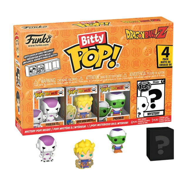 Figura Coleccionable Funko Bitty Pop Dragon Ball Z Freezer 4 Piezas