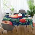 thumbnail image 3 of Yayeee Tablecloths 54" x 72" Rectangle Wrinkle Resistant Party Table Cover, Blue Apple Pattern, 3 of 8