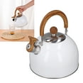 thumbnail image 4 of Whistling Kettle, Convenient Practical 304 Stainless Steel Home Whistling Kettle Ergonomic Handle  For Dormitory, 4 of 8