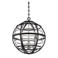 thumbnail image 2 of Savoy House 7-9179-3-67 Vega 18" 3-Light Pendant in Black/Chrome, 2 of 5