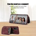 thumbnail image 3 of For Samsung Galaxy S20 Zipper Card Bag Back Cover Phone Case, 3 of 5