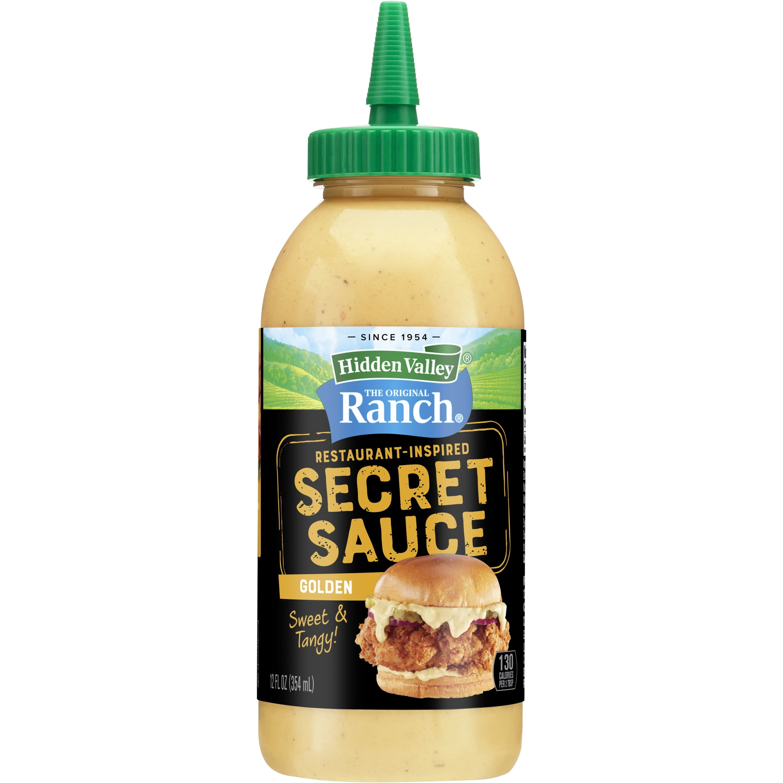 Hidden Valley Golden Sweet and Tangy Original Ranch Secret Sauce, 12 oz Squeezable Bottle