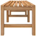 thumbnail image 2 of vidaXL Garden Bench 150 cm Solid Teak Wood, 2 of 4