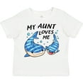 thumbnail image 3 of Inktastic My Aunt Loves Me- Whale Shark Boys or Girls Toddler T-Shirt, 3 of 5