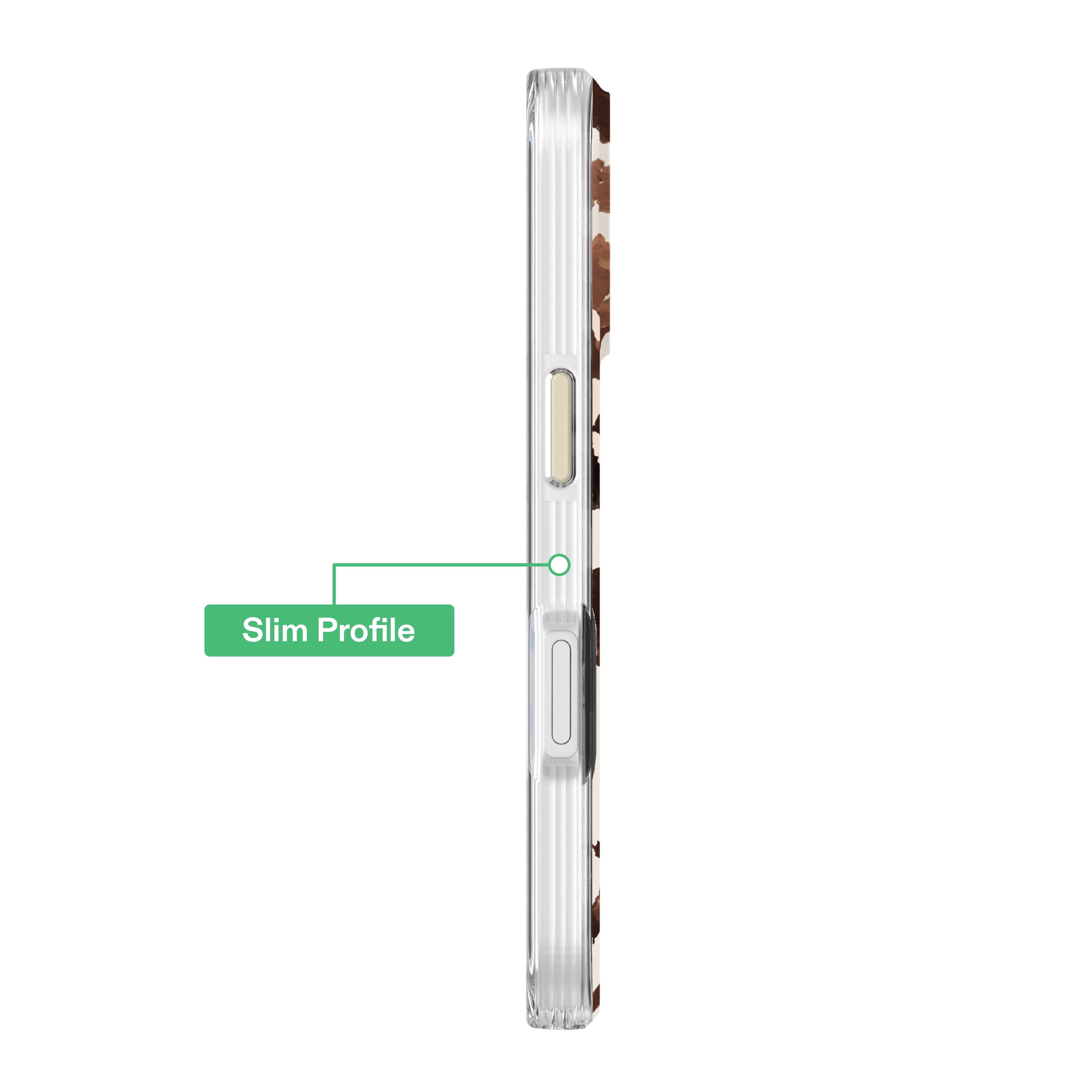 onn Phone Case for iPhone 17, MagSafe Compatible - Cow Print