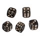 thumbnail image 2 of 5pcs Skull Dice 6-Sided KTV Entertainment Game Pool Toys Favor Props Silver Sunnimix 5pcs Party Skull Dice, 2 of 6