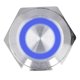 thumbnail image 5 of 5Pcs Momentary Push Button Switch Metal Auto Reset Ultra Thin Waterproof with LED 16mmAC220V Blue, 5 of 5