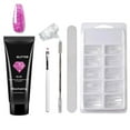 thumbnail image 2 of xinxixnxx Nail Extension Gel Set Tips Nail Gel Kit Nails Starter Set Professional Kit Nail Manicure Salon Set for Beginners Type3, 2 of 9