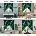 thumbnail image 3 of St. Patrick's Day Swag Valances for Windows, Kitchen Window Curtains Over Sink, Spring Green Clovers Botanical Herbs Window Treatment Curtains for Living Room/Bedroom Curtains 2 Panel Sets 36"x45", 3 of 8