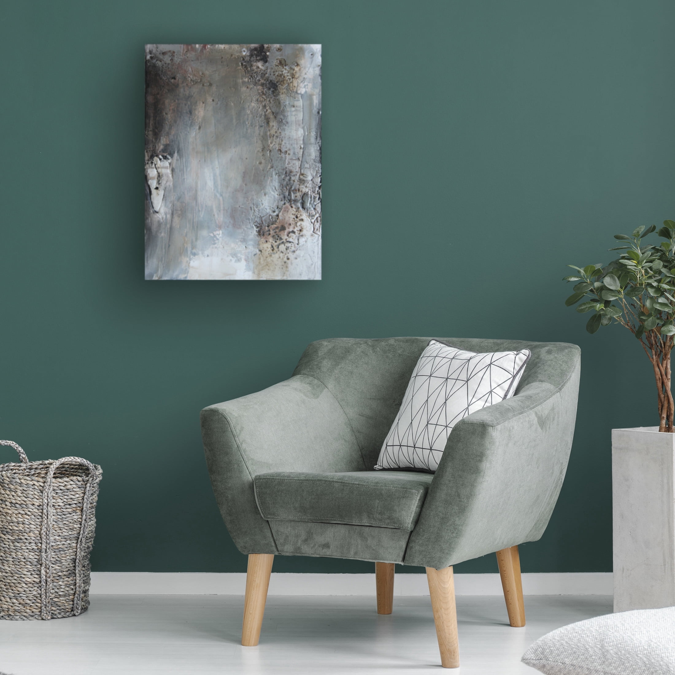 Canvas Wall Art - Deb Chaney 'Terracotta Ii' Wall Art for Living Room, Bedroom, or Office Décor by Trademark Fine Art - 18 x 24 Inches