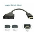 thumbnail image 3 of High Quality!HDMI Splitter Adapterkabel HDMI SPLITTER 1 IN 2 UT HDMI HANE, 3 of 5