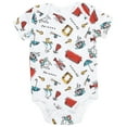 thumbnail image 5 of FRIENDS Newborn Baby Boys 3 Pack Bodysuits, 5 of 5