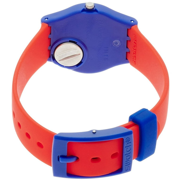 アナログ腕時計 SWATCH SWATCH Swatch LS116 Waswola Women's Rubber Swatch WASWOLA Silicone Unisex Watch LS116 - Walmart.com