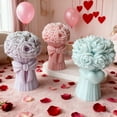 thumbnail image 4 of 3D Rose Bouquet Candle Molds for Candle Making, Bonquet of Flower Candle Mold Valentine's Day Silicone Flower Molds for Aromatherapy Candles Wax Soap Resin Craft Supplies, 4 of 8