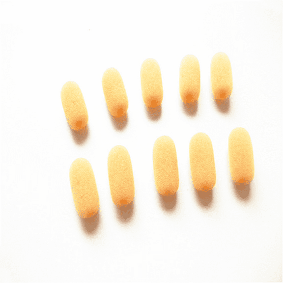 LINHUIPAD 15 Pack Mini Lavalier (Tiny!) Foam Cover Windscreen for Countryman E6 and Other Headset Lapel Microphones (Tiny)