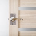 thumbnail image 3 of OULII 8Pcs Silver Circular Deadbolt Cover for Diy Installation Lock Fixing 9x4.7cm, 3 of 8